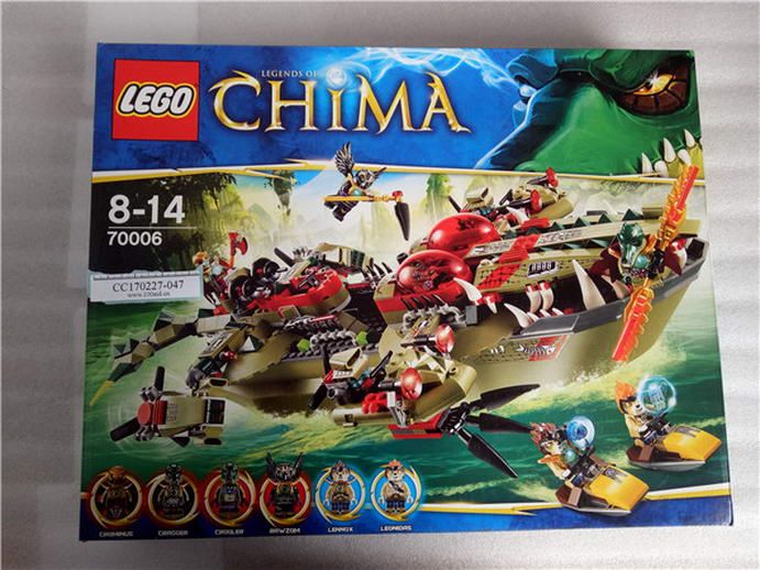 lego legends of chima cragger's command ship