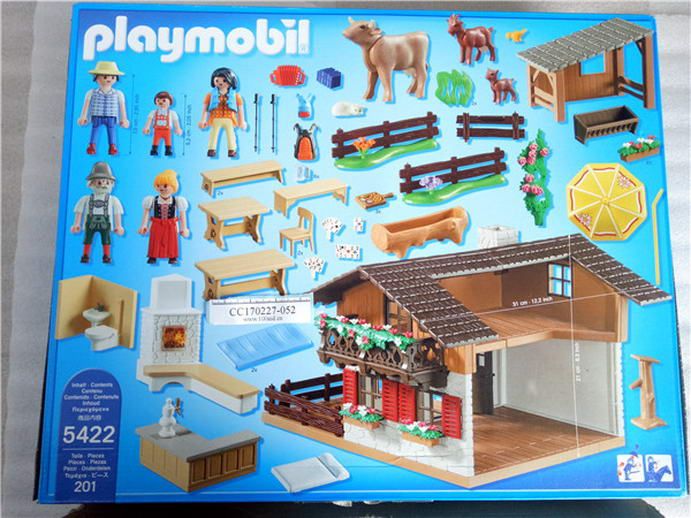Archaïsch Uitvoeren Rook Playmobil 5422 Country Alpine Mountain Lodge Multi-Coloured on  100outlets.com