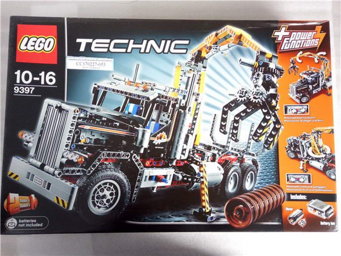 lego technic 9397 logging truck