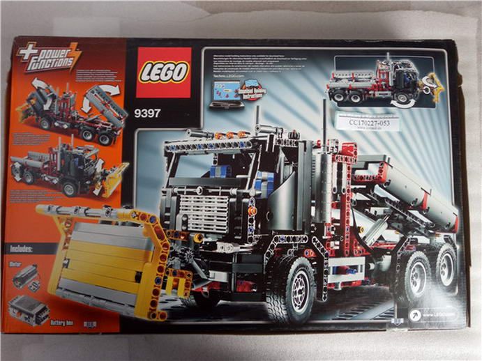 LEGO Technic 2-in-1 Logging Truck 9397 on