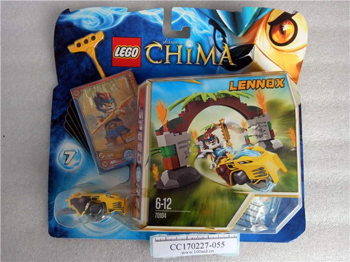 LEGO Chima Speedorz Jungle Gates 70104 box opened on 100outlets