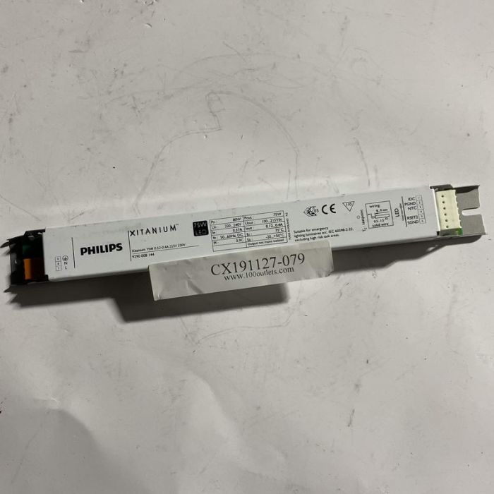 Philips xitanium led driver 75w sale