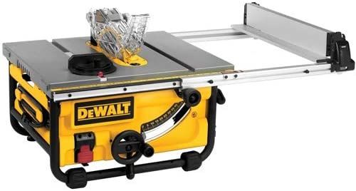 Dewalt Dwe7480 10 In Compact Job Site, Dewalt Compact Table Saw Stand Model Dw7451