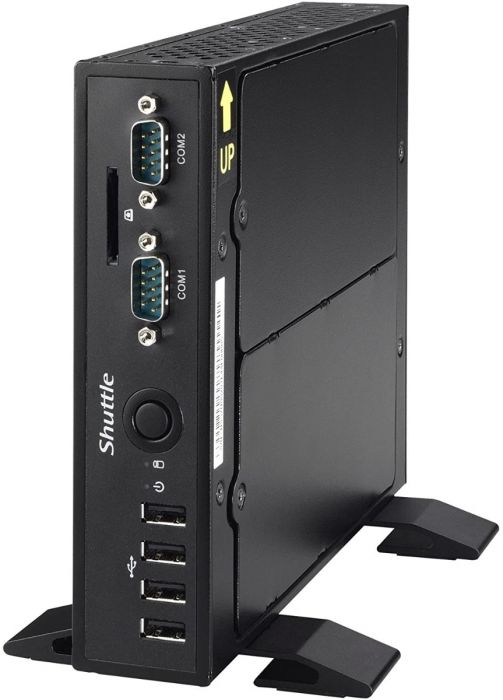 Shuttle XPC DS57U Slim-PC, Barebone Industral PC, Intel Celeron