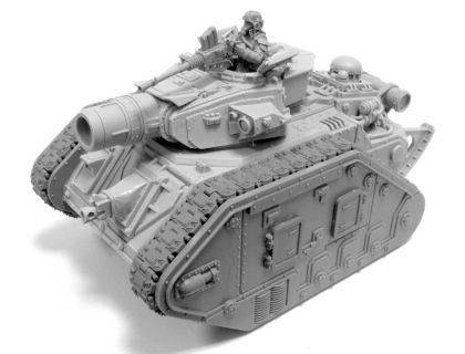 Forgeworld Death Korps Of Krieg - Char Leman Russ Demolisher (Mars Alpha) - Garde Impériale Warhammer