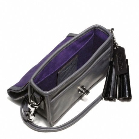 PENNY SHOULDER PURSE IN EMBOSSED QUILTED LEATHER COACH F25822 on 100outlets