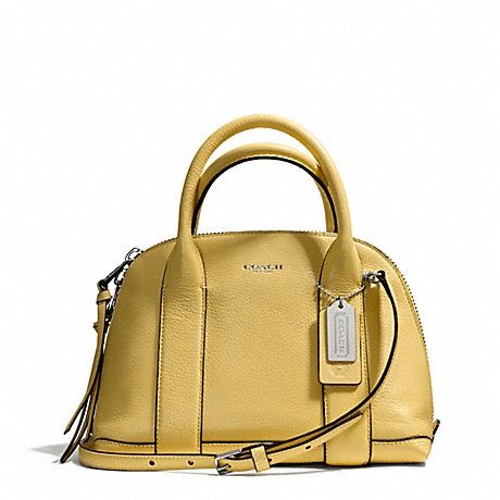 BLEECKER MINI PRESTON SATCHEL IN PEBBLE LEATHER COACH F30143 on 100outlets