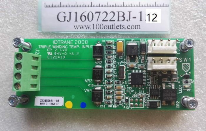 Trane X13650921-03 Triple Winding Temp. Input Module on