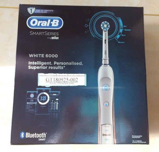 oral b smartseries white 6000
