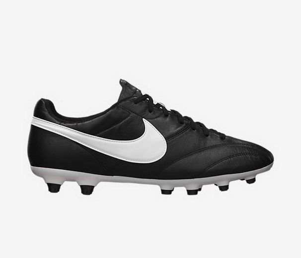 US7.5 EU40.5 Nike 599427-018 Black Kangaroo/Goat Leather Soccer Cleats on 100outlets.com