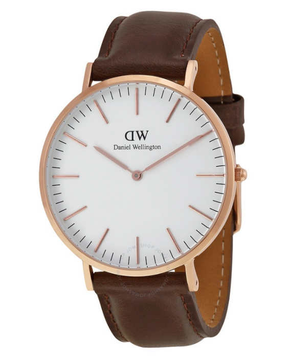 Match statsminister Brutal Daniel Wellington Mens Classic Bristol 40mm Rose Gold Watch 0109DW on  100outlets.com