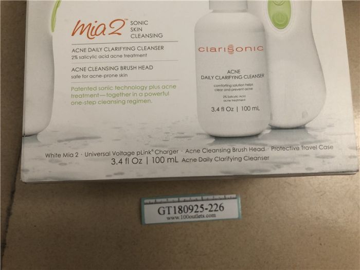 Clarisonic Mia 2 White Sonic Skin Cleansing System On 100outlets Com