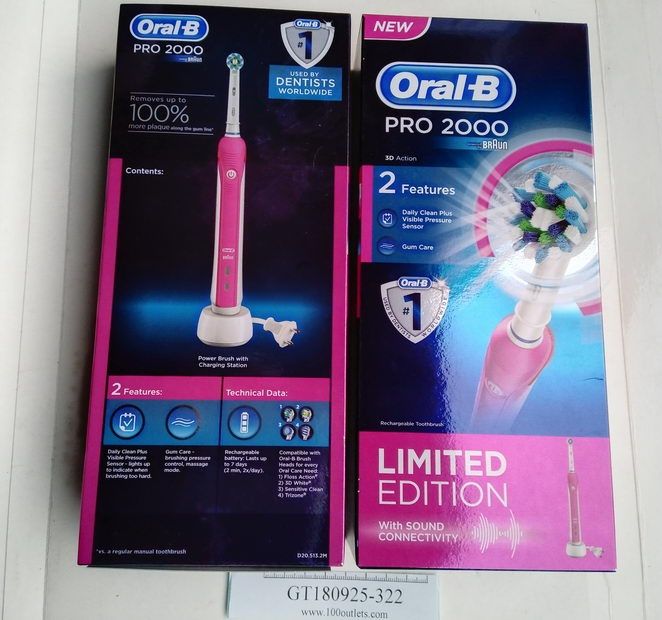 oral b pro 2000 pink