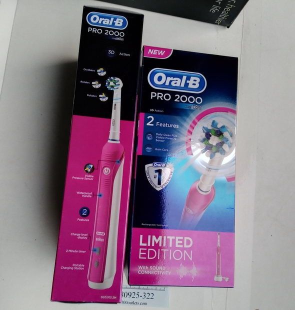 oral b pro 2000 pink