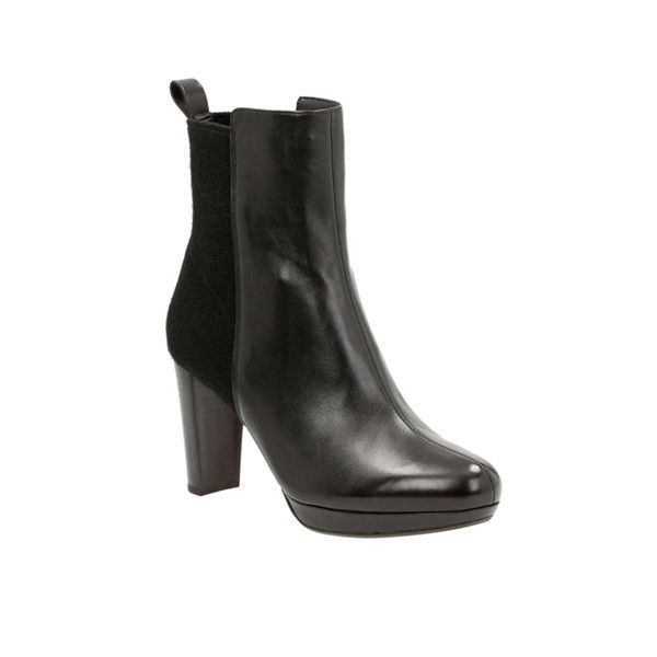 Sherlock Holmes dolor de muelas Marcha mala Clarks Kendra Porter Women's Black Leather Ankle Boots EU36 16052-00320 on  100outlets.com