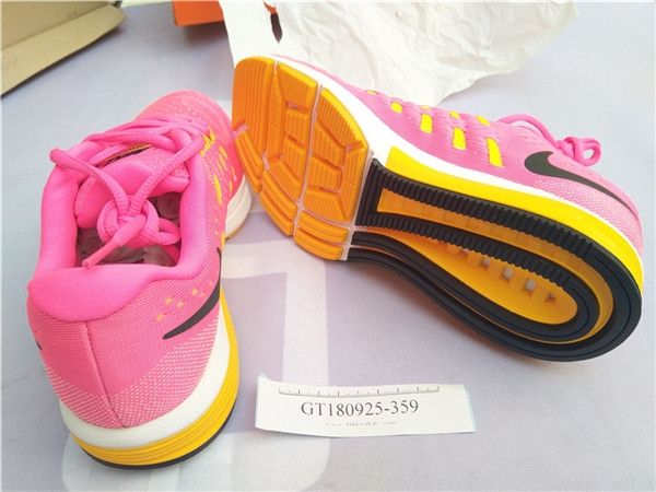 Nike Women's Air Vomero 11 Running Shoe 818100-600 US7 EU38 Pink Blast/Blk/Lsr Orng/Atmc Pnk on 100outlets.com