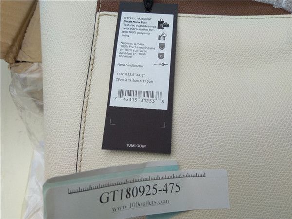 Tumi Sinclair Small Nora Tote Cream Spectator 079362CSP on 100outlets
