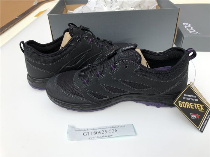 US5-5.5 ECCO Terratrail Womens Speedlace Black 803523-51052 on 100outlets.com