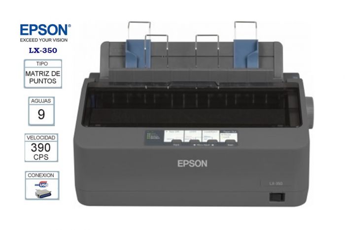 LX-350 Dot Matrix Printer, 9 Pins, Narrow Carriage