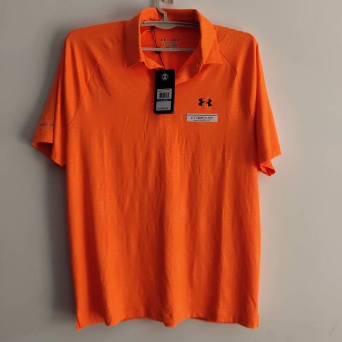 Under Armour 1242752 UA GOLF POLO SHIRT XL Orange on 100outlets