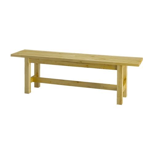 IKEA NORDEN WOODEN BENCH Length 59inch on
