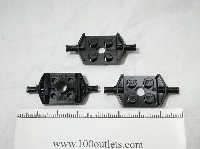 LEGO 6157 2 2 Bricks Car Parts Pieces black on 100outlets