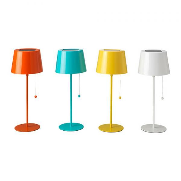 IKEA 302.419.13 SOLVIDEN Table Lamp Solar white coral yellow blue on 100outlets