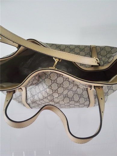 GUCCI tote bag Nice bag Double G Logo Beige 309613 on 100outlets