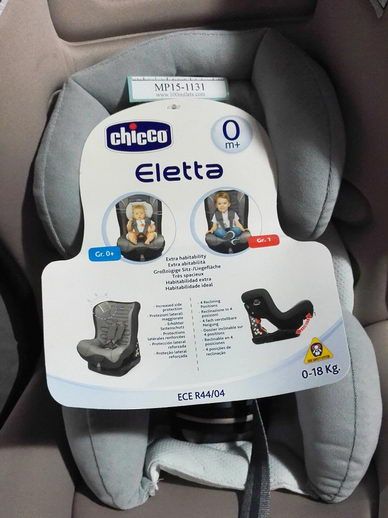 Chicco eletta top car seat