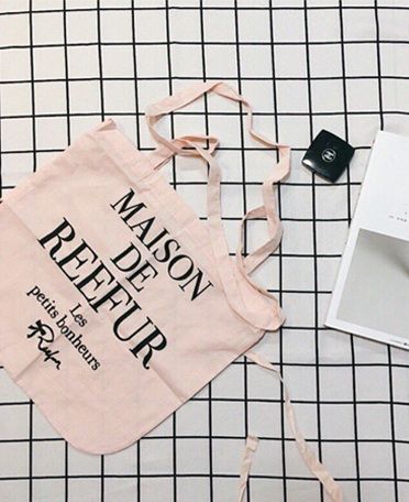 MAISON DE REEFUR eco bag Shopping bag Shoulder bag Size M on 