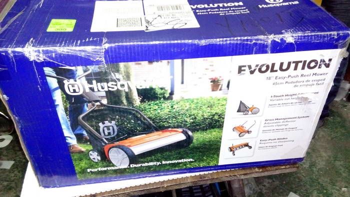 Husqvarna evolution reel mower discount