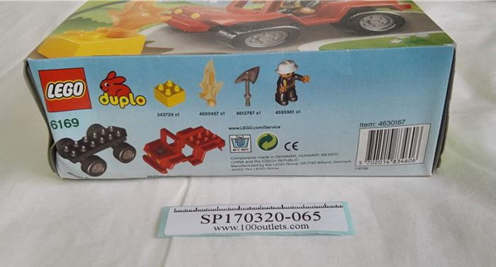 LEGO DUPLO Ville Fire Chief 6169 on 100outlets