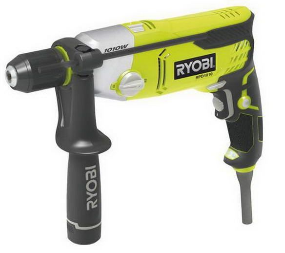 Ryobi hammer discount drill corded