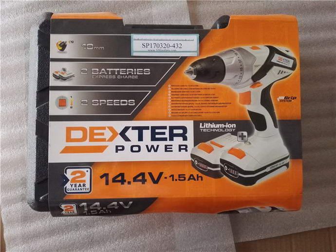 DEXTER POWER IC144LCD Cordless drill 14 