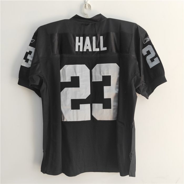 Reebok NFL Oakland Raiders DeAngelo Hall 23 Stitched Black Jersey 50 on 100outlets