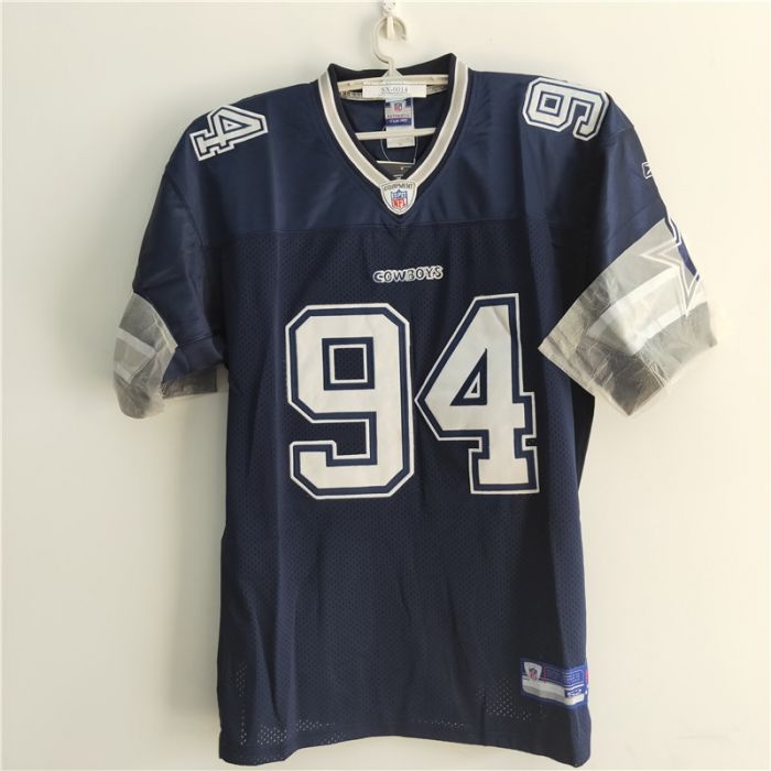Reebok Nfl Dallas Cowboys DeMarcus Ware 94 Blue Jersey SIZE 48 52 on 100outlets