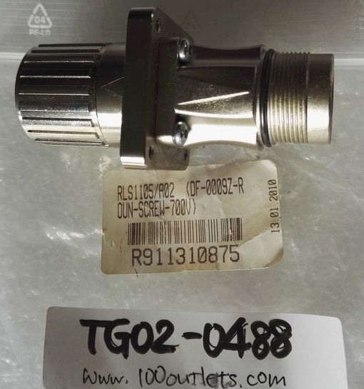 Rexroth R Rls1105 A02 Df 0009z Roun Screw 700v Plug Connector On 100outlets Com