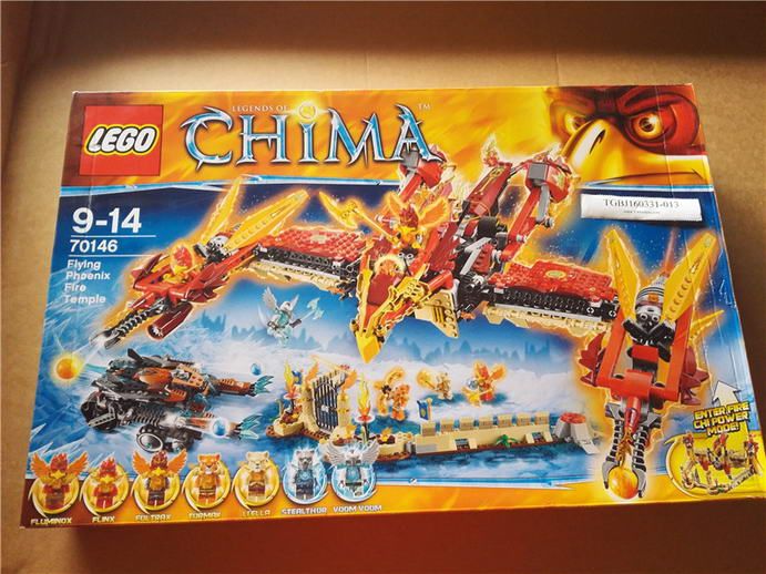 Lego 70146 chima flying phoenix sales fire temple