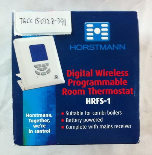 HORSTMANN HRFS-1 Digital wireless Programmable room thermostat on  100outlets.com