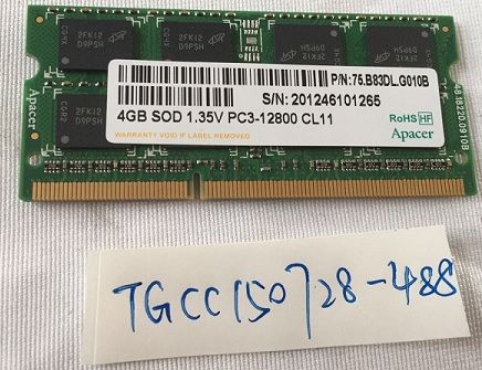 APACER 4GB SOD PC3-12800 CL11 DDR3 new on