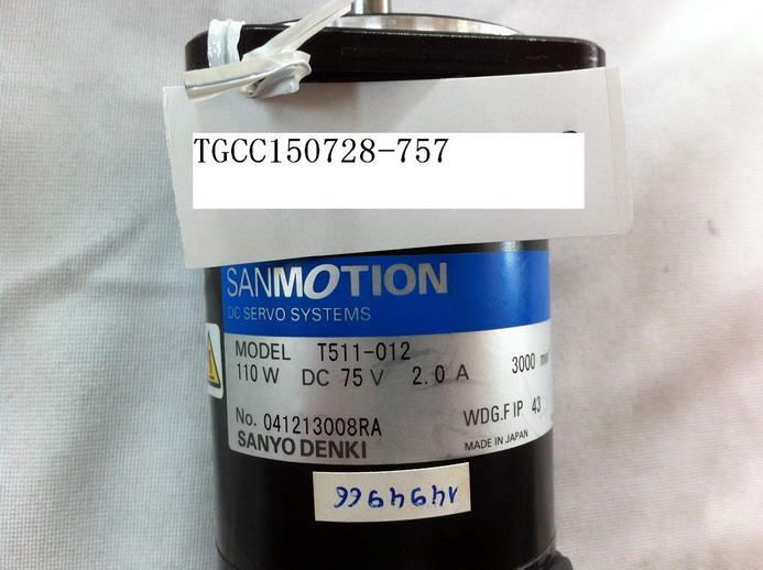 SANYO DENKI SanMotion DC Servo Motor T511-012 on 100outlets.com