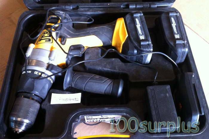 Jcb cordless drill 20v best sale