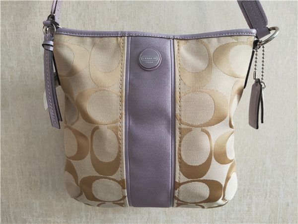COACH 29561E SIGNATURE STRIPED DUFFLE CROSSBODY BAG on 100outlets