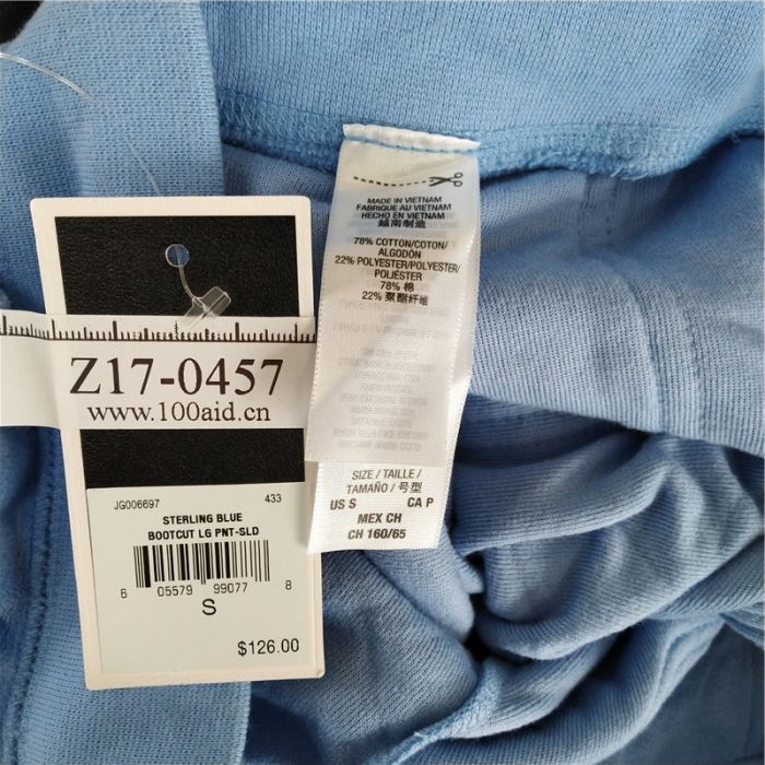 Juicy Couture Women's Bootcut LG Velour Pant Sterling Blue S JG006697-433