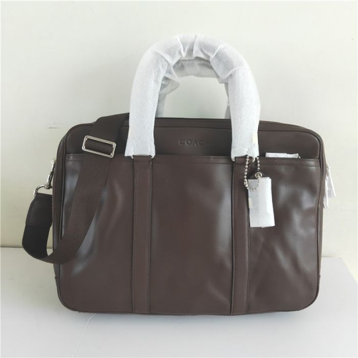 COACH Men's Lexington Commuter F71065 SV/Mahogany Leather Laptop Bag on  100outlets.com