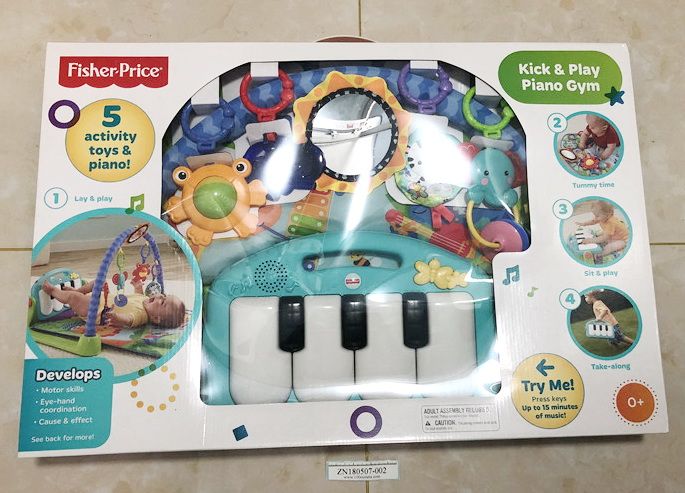 Fisher price kick n on sale play piano
