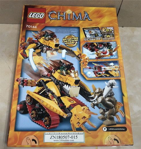 Lego chima laval's fire lion top