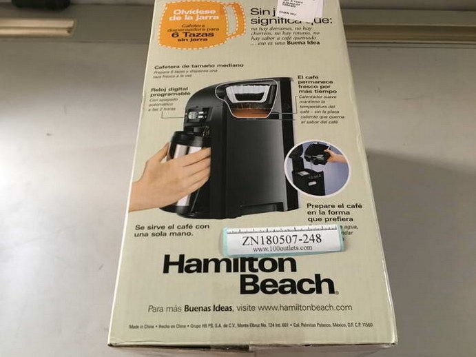 Hamilton Beach 48274 6-Cup Programmable 