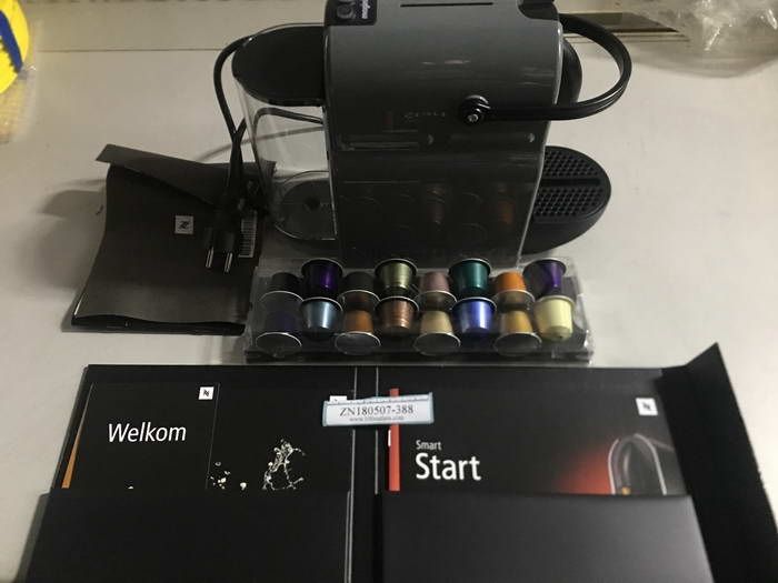 Nespresso Magimix Inissia M105 Coffee Maker 220 240V capsules not included on 100outlets