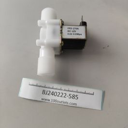 Produktbild von Magnetventil FPD-270A | G1/2 | 12V DC | NC (stromlos Geschlossen) | Für Waschmaschine, Bewässerung & Wasserspender